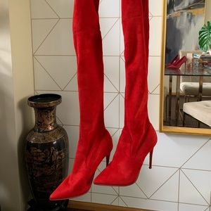 STEVE MADDEN DADE KNEE HIGH BOOTS